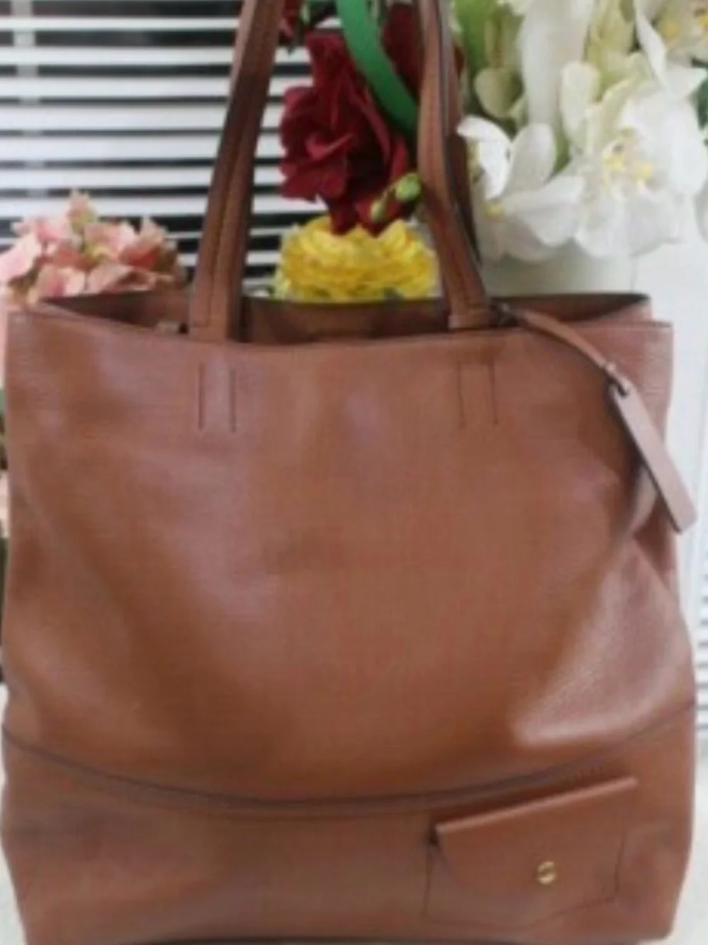 Classic J. CREW “ all day tote” - Picture 3 of 7